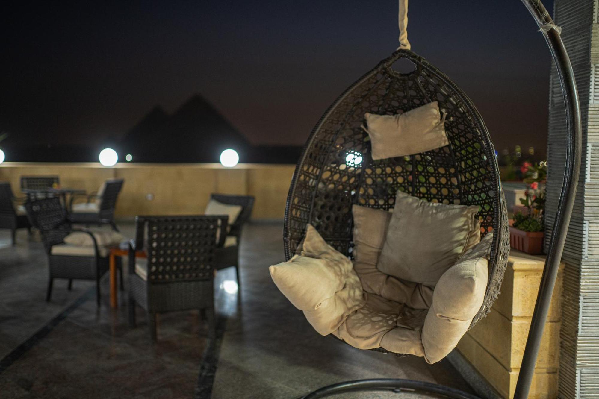 Gardenia Pyramids View Inn Nazlet el-Sîsi Exterior foto