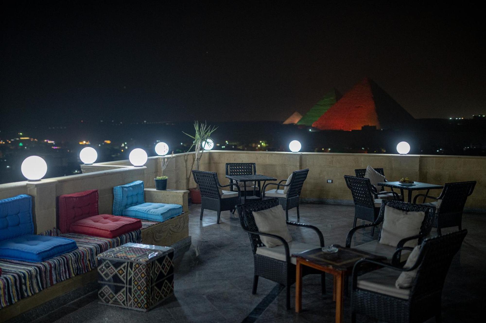 Gardenia Pyramids View Inn Nazlet el-Sîsi Exterior foto