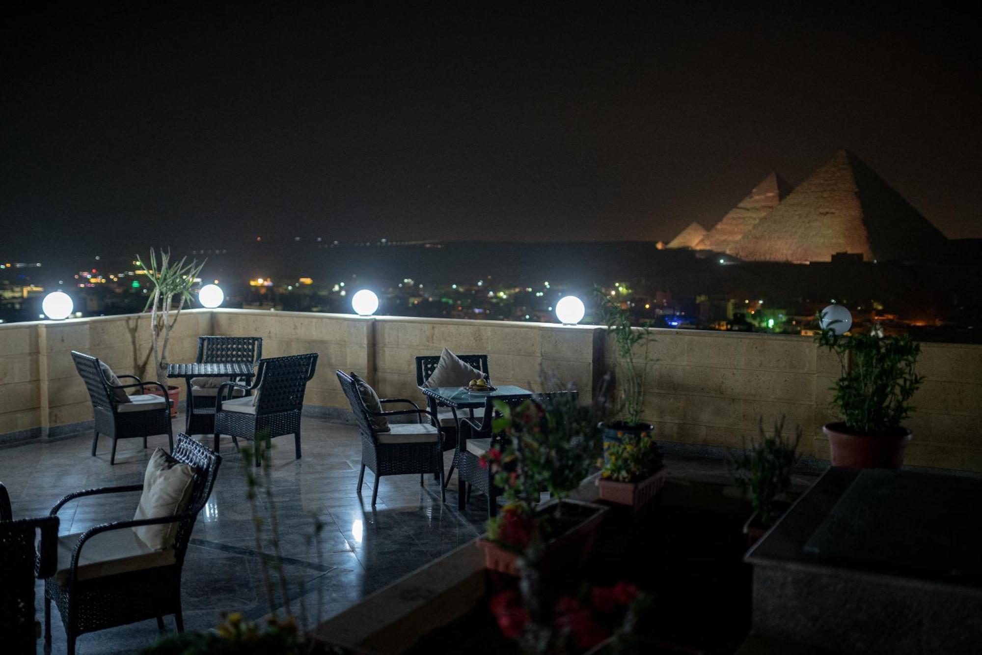 Gardenia Pyramids View Inn Nazlet el-Sîsi Exterior foto